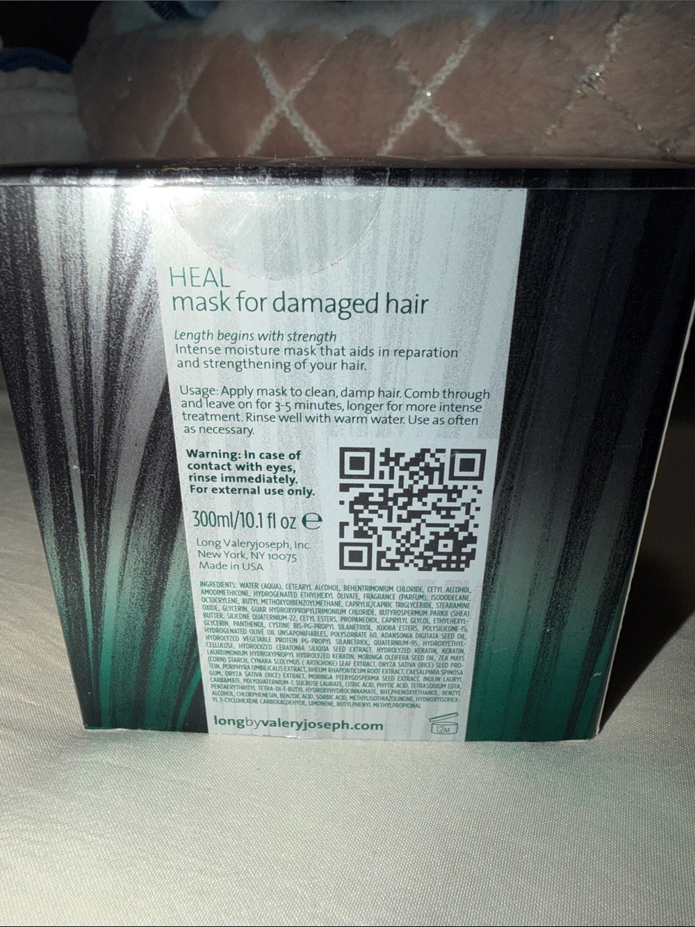 HEAL Mask for Damaged Hair — Teal - Picture 3 of 3